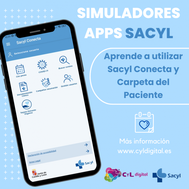 Aprende a usar las apps con nuestros simuladores