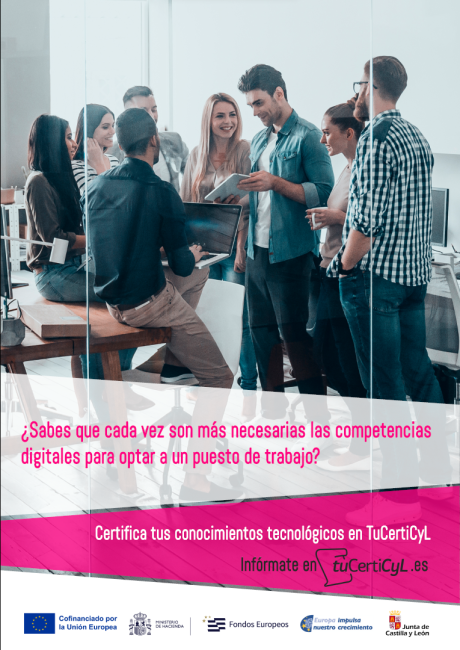 Certifica tus conocimientos tecnológicos en TuCertiCyL