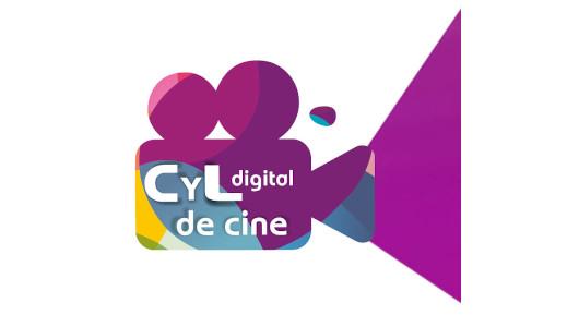 Proyector de cine con el texto CyL Digital de Cine