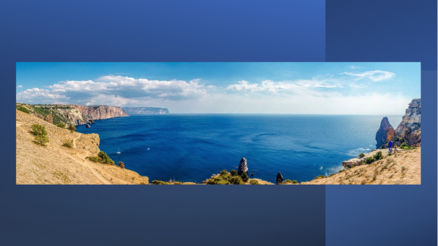 Hacer fotografías creativas con la opción panorámica