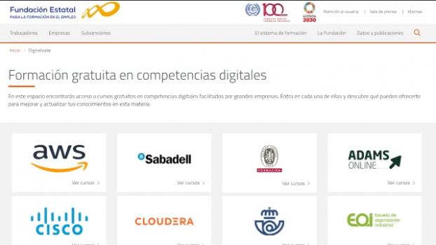 Digitalízate: formación gratuita en competencias digitales