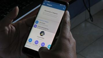 Escribir chat en Telegram