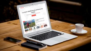 Participa de forma activa a través de Internet