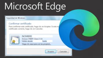 Cómo hacer una copia del certificado digital desde Microsoft Edge